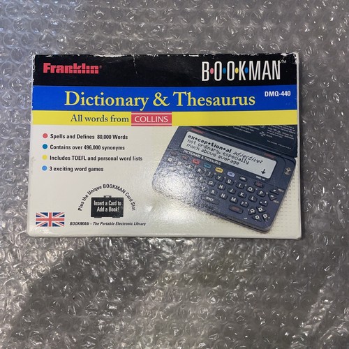 Franklin bookman dmq 440 - franklin, dmq-440