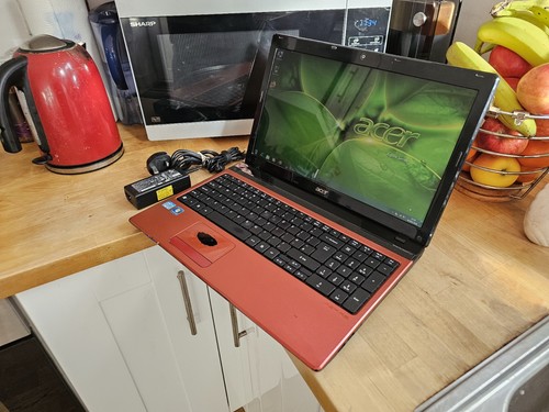 Red acer aspire - acer, 5750
