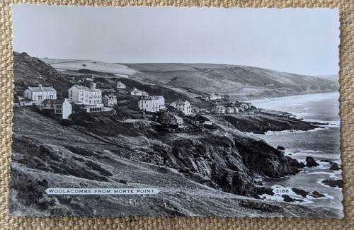 Woolacombe village from - village,