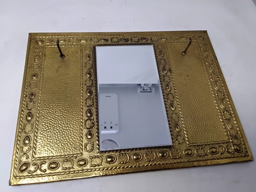 Vintage brass hallway - brass, mirror