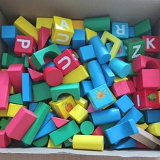 Wooden Building Blocks x120