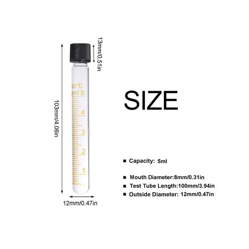 20pcs 50ml graduated lab - 10/20pcs,