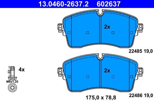 Fits ate 0460 - fits, brake