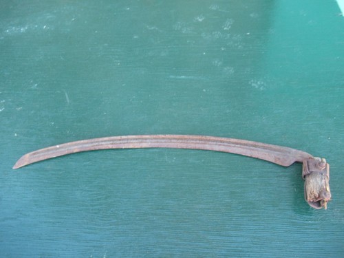 Vintage antique scythe - scythe, hay