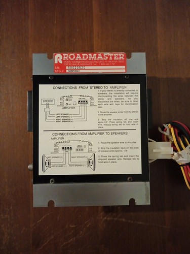 Roadmaster stereo amplifier - stereo,