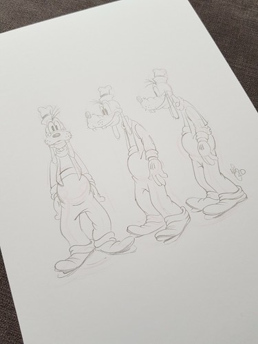 Disney goofy sketch - goofy,