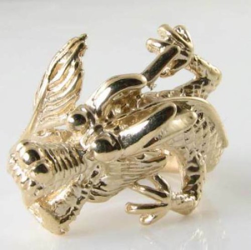 Big 9ct gold lucky - 9ct,