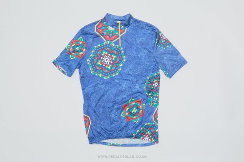 Blue patterned medium cycling - blue,