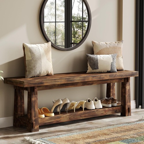 Rustic solid wood entryway - solid,