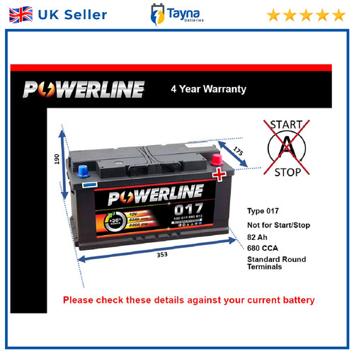 Battery fits audi - a5, rs4