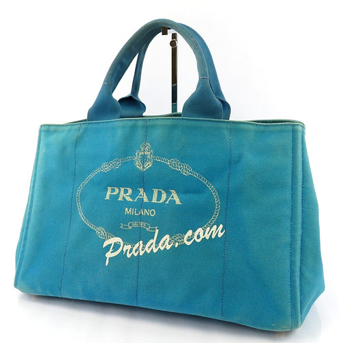 Authentic prada canapa blue - authentic,
