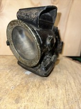 Lucas Petroleum Silver King Vintage Bicycle Oil Lamp 1879-1920 Original Conditio