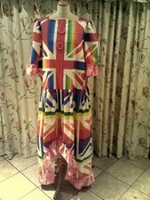 Panto Dame  Multi coloured