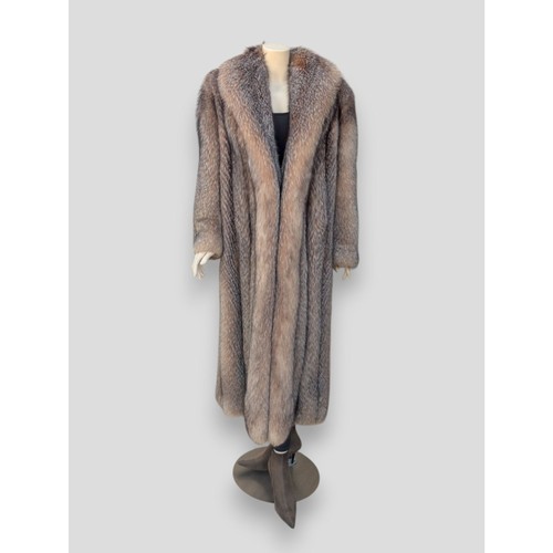 Krystal fox coat medium - krystal,