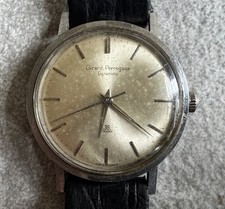 Vintage 1950s Girard-Perregaux Gyromatic Automatic Swiss Watch 39 Jewels Running