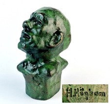 Bronze Bust Sculpture Figure
