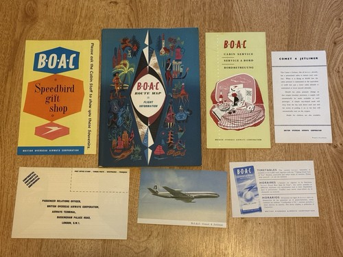 Vintage 1960s boac comet - 1960s,