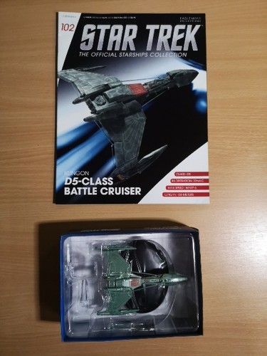 Star trek eaglemoss 102 - eaglemoss, #102