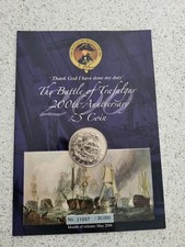 THE BATTLE OF TRAFALGAR 200th ANNIVERSARY £5 COIN
