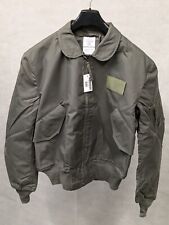 US Airforce CWU 36/P Summer Flight Flyers Bomber Jacket Green - NEW