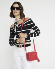 River Island Weave Oval Cross