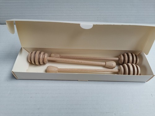 Wooden honey spoon 18cm - wooden,
