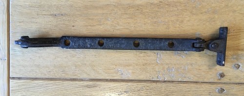 Old vintage black wrought iron - black,
