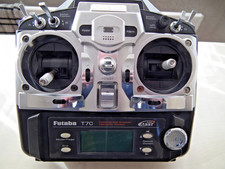 FUTABA T7C 2.4 GHZ FASST TRANSMITTER BEING SOLD FOR SPARES OR REPAIR, £14.95