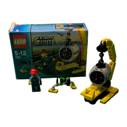 Lego city airplane mechanic - city,