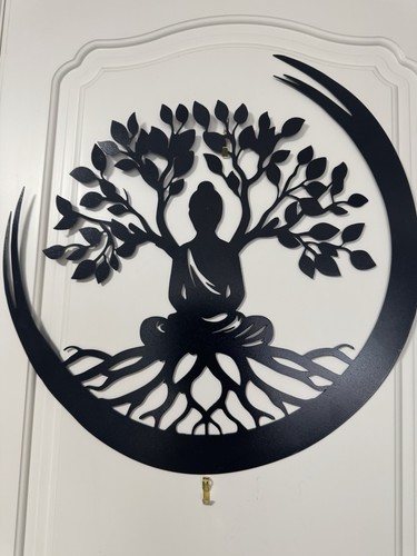 Buddha sitting the trees - the,