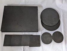 Heal's Placemats x 8 + 2  Coasters x 6 Baize Backed 