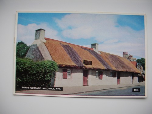 Ayr postcard robert burns - ayr,