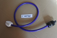 XLO High-end Reference UK POwer Cord Cable Wire -1 Metre