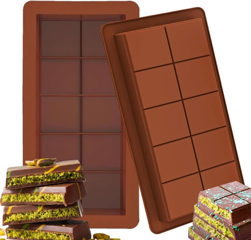 2pcs deep chocolate moulds - deep,