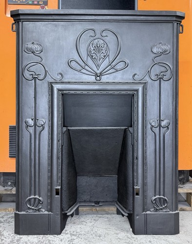 Restored art nouveau cast iron - art,