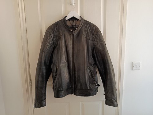 Belstaff outlaw leather jacket - belstaff,