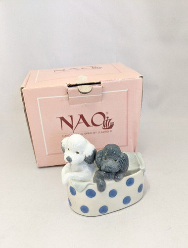 Nao lladro puppies figurine - nao,