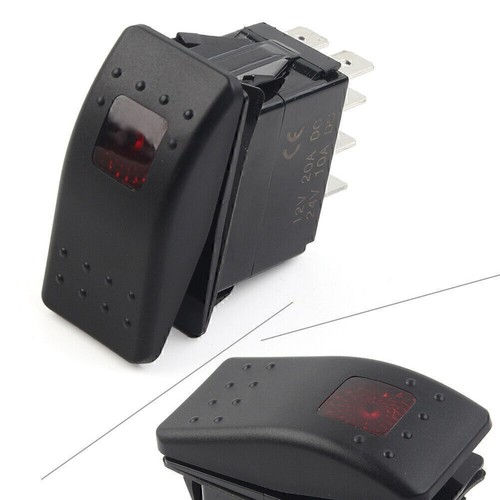 Rocker start stop - switch, for