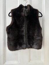 Mexx Y2K 90s Brown Faux Fur