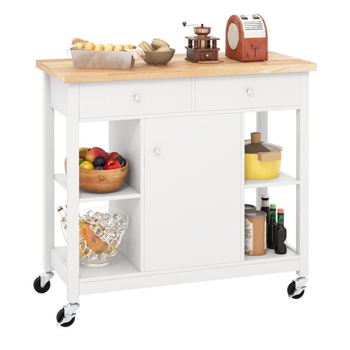 Mobile kitchen island cart - island,