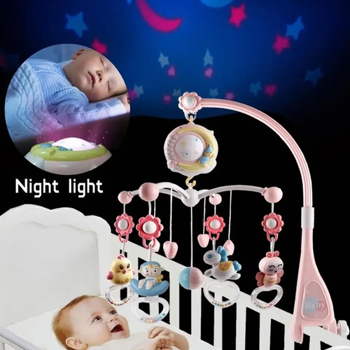 Baby musical crib bed - musical,