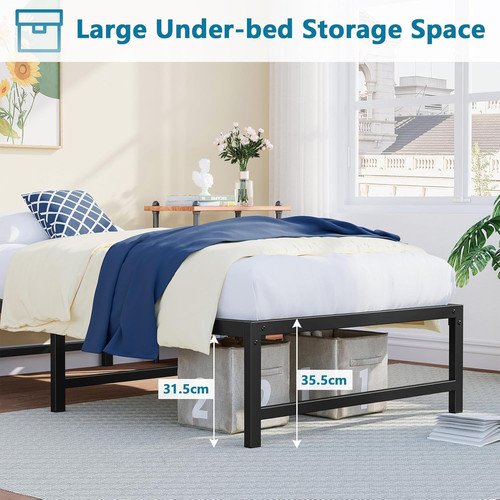 3ft heavy duty metal - heavy, bed