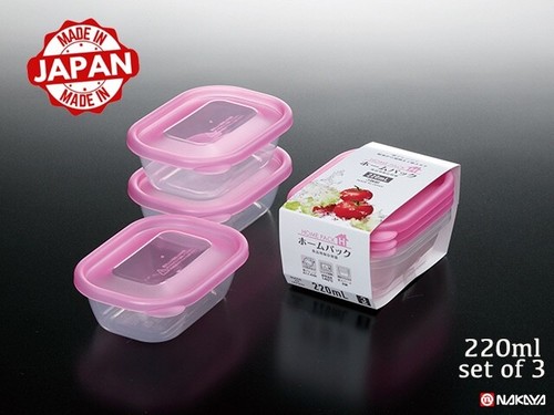 Set pink food storage - pink,