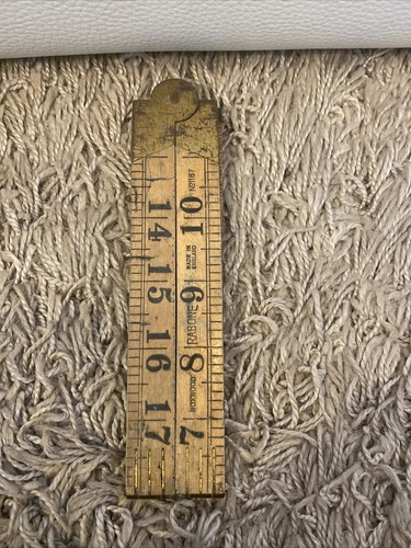 Vintage rabone boxwood - rabone, brass