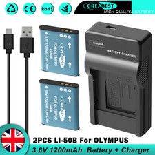 2x Li-50B Battery & Charger