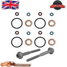 For VW CADDY 1.6TDI FUEL INJECTOR RING WASHER SEALS BOLTS FIT 03L130277B