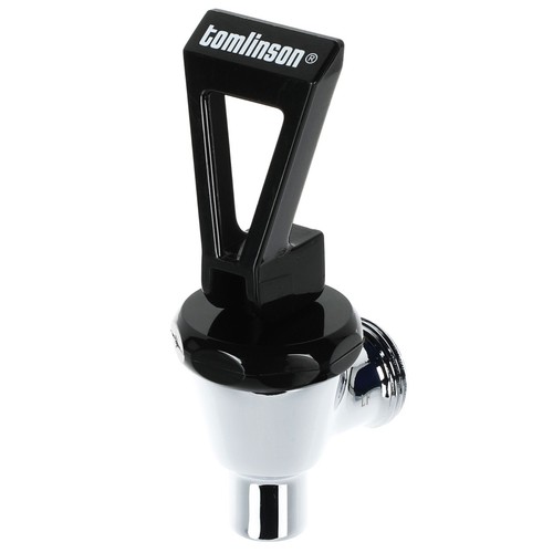 Tomlinson draw off tap - tomlinson, chrome