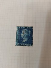 1 Victoria Penny Blue 2d Stamp in lovely Condition