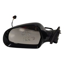 AUDI A6 MIRRROR 4F2 4F5 C6 2008-2011 WING MIRROR LEFT  Z9Y PHANTOM BLACK