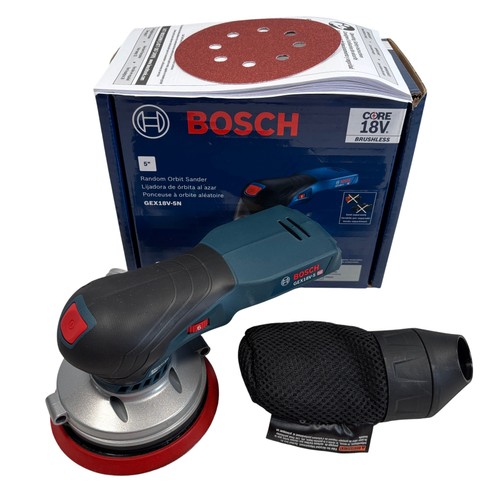 Bosch gex18v 18v - gex18v-5, brushless